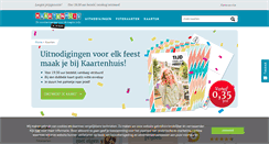 Desktop Screenshot of kaartenhuis.nl
